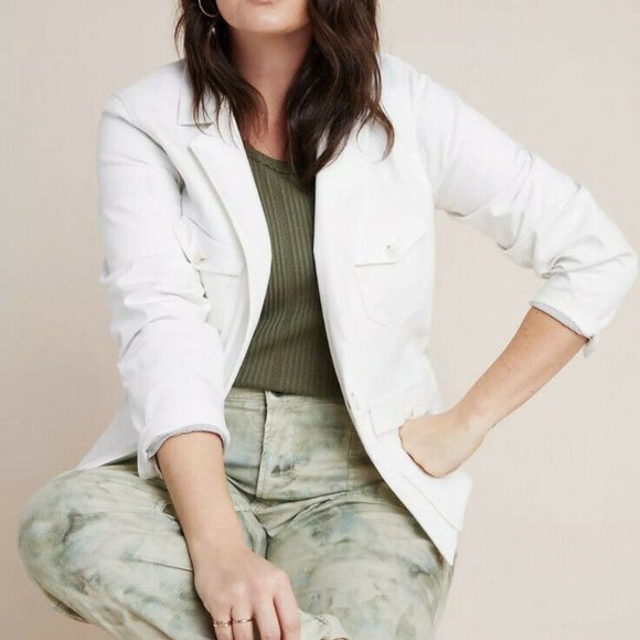 ANTHROPOLOGIE NWT Neve Utility Jacket Size 8 Lined
